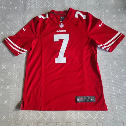 Colin Kaepernick Jersey Men's Small Red San Francisco 49ers Nike On Field NFL Cover