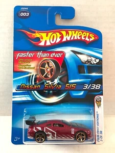 Hot Wheels NISSAN SILVIA S15 - 2006 First Editions #003 FASTER THAN EVER FTE JDM - Picture 1 of 3