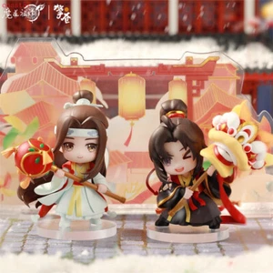 Anime Mo Dao Zu Shi Wei Wuxian Lan Wangji Oficial Q Figura Modelo Muñeca Juguetes 13 cm - Imagen 1 de 25