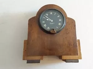 WATFORD ORIGINALE OROLOGIO ANNI '30 PER AUTO TRASFORMATO DA TAVOLO FUNZIONANTE - Foto 1 di 7