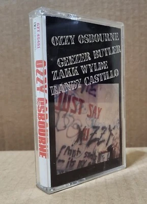 Ozzy Osbourne – Just Say Ozzy EP Cassette Tape 1990 Zakk Wylde Used / Like New - Image 1 of 4