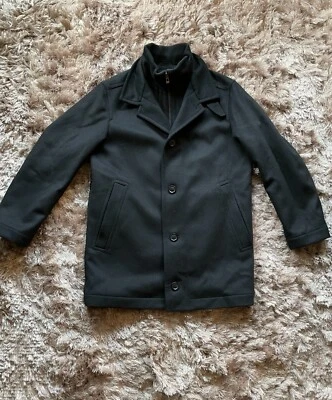 Abrigo Hugo Boss lana cachemir Foto 1 de 4