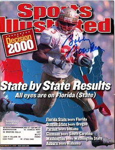 Bobby Bowden Auto Florida State 2000 College Football Sport Illustrato - Prova - Foto 1 di 2
