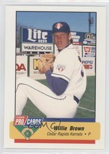 1994 Fleer ProCards Midwest League All-Star Game Willie Brown #MDW-35