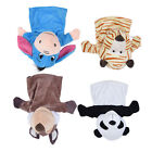 4pcs Animal Hand Puppets Set Animal Hand Toy Parent Children Interaction Toy