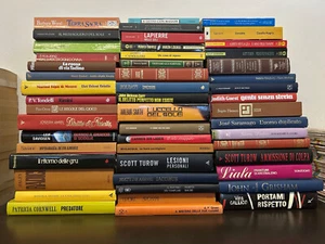 LOTTO STOCK 50 LIBRI ROMANZI DI AUTORI VARI - IDEALE PER RIVENDITORI O MERCATINI - Foto 1 di 1