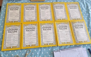 THE NATIONAL GEOGRAPHIC MAGAZINE X 10 1951 / VINTAGE /HISTORIC - Bild 1 von 21
