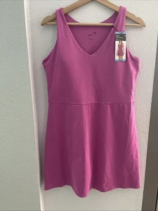 Abito tubino donna Gap Fit attivo taglia grande rosa bocciolo di rosa traspirante nuovo con etichette - Foto 1 di 5