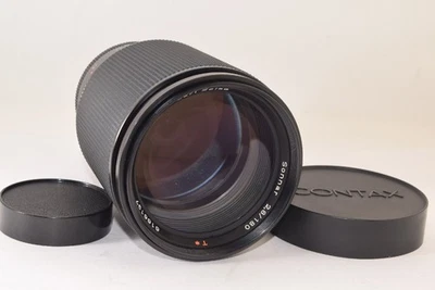 CONTAX CARL ZEISS SONNAR T 180MM F2.8 AEG LARGE APERTURE TELEPHOTO LENS JAPAN - Image 1 of 4