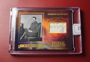 2024 Eternal Cuts Joseph Stalin Authentic History Relic 89/99 - Picture 1 of 2