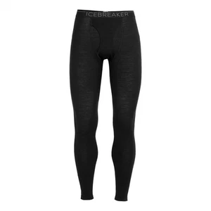 Icebreaker Merino 200 Oasis Fly Leggings - Black - M - Foto 1 di 1