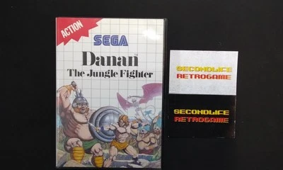 SEGA MASTER SYSTEM DANAN THE JUNGLE FIGHTER NO MANUALE PAL FOTO - Immagine 1 di 4