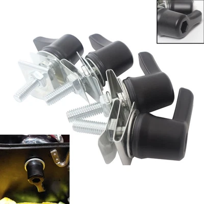 For Harley Touring Road Street Glide Hard Saddle Bags Saddlebag Lever Lock Bolts Foto 1 de 4