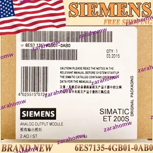 Nuevo Sellado SIEMENS 6ES7135-4GB01-0AB0 6ES7 135-4GB01-0AB0 Envío Gratis SIMATIC DP EE. UU. - Imagen 1 de 11