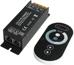 25A Full Touch LED Controller Dimmer DC12-24V 3528 5050 LED Strip Single Color - Picture 1 of 6