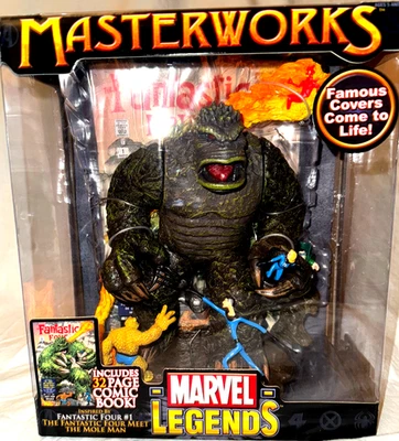 Figura de hombre topo de obras maestras de Marvel Legends 2006 ToyBiz Fantastic Four ¡OFERTA! Foto 1 de 4