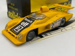 SOLIDO Alpine Renaulkt A442B Turbo V6 2L 24h du Mans 1978 1:43 Diecast - Imagen 1 de 8