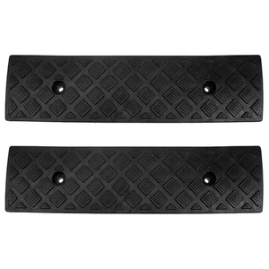 2 Pcs Curb Ramps for Driveway Car Heavy Duty Vehicle Maintenance - Picture 1 of 12