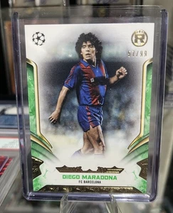 Diego Maradonna Topps Reverence 2024/25 Barcelona /99 - Foto 1 di 1