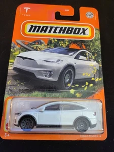 2024 Matchbox 53/100 White TESLA MODEL 3 New Model Near Mint - Picture 1 of 2