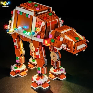 Classique LED Pour LEGO® #40806 AT-AT™ Walker façon pain d'épices Lumières Noël - Picture 1 of 13