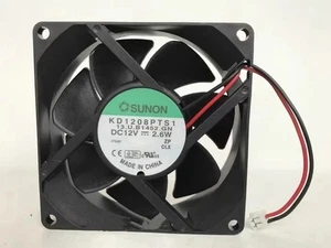SUNON 8025 KD1208PTS1 DC12V 2.6W Fan NEW - Afbeelding 1 van 3