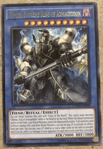Yu-Gi-Oh! -  Demise, Supreme King of Armageddon - CYHO-EN030 - Rare - UL - NEW - Picture 1 of 1