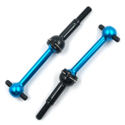 NEW Yeah Racing TATT-047BU Aluminum Universal Shaft Blue : Tamiya TT-01/ TT-01E - Image 1 of 2