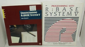 R:BASE V Textbook (LOT OF 2) Understanding & Programming With Vtg 1987 Tab Sybex - Imagen 1 de 24