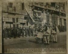 1946 Press Photo Pre-Election Independence Day Parade in Athens Greece