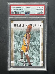 Fleer Hot Prospects Kevin Durant 2007 PSA 10 - Imagen 1 de 2