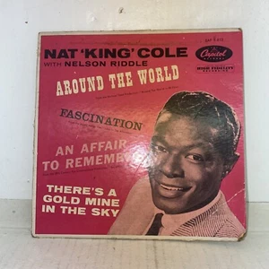 Nat King Cole Nelson Riddle Around the World 45 Album Vinyl LP Record EAP1.813 - Picture 1 of 4