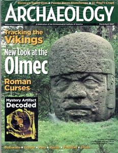 ARCHAEOLOGY Magazine March/April 2007 The Olmec Vikings [STILL FACTORY SEALED] - Picture 1 of 1