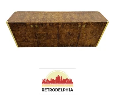 Aparador vintage Century Furniture de nogal burlado Foto 1 de 4