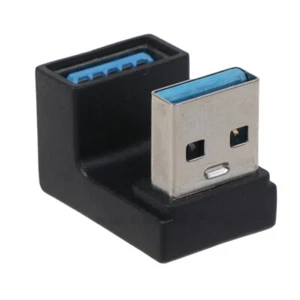 USB 3.0 Male to Female Adapter Connector USB 3.0 Header 180 Degree Up Down - Picture 1 of 8