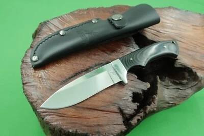 Gerber Micarta Knife 33-000532 Fixed Blade Knife with Leather Sheath Excellent - Image 1 of 4