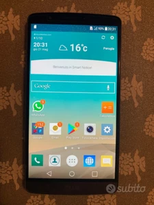 *LG G3 D855 - 16GB - Black Smartphone Ottime Condizioni Estetiche eccellenti !!! - Imagen 1 de 5