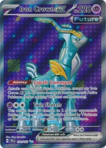 Iron Crown ex - 191/162 Ultra Rare SV05: Temporal Forces Pokemon TCG - Picture 1 of 1