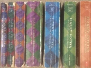 Harry Potter Complete Series 1-7 set Rowling PB 1 2 3 4 5 6 7 lot acceptable - Picture 1 of 1
