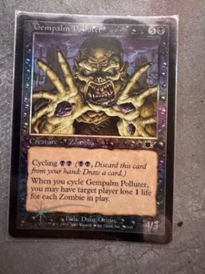 Magic the Gathering GEMPALM POLLUTER #70/145 FOIL Black Common Unplayed 2003 - Picture 1 of 2