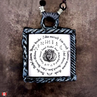 мужские ювелирные изделия ожерелья волшебный талисман подвеска печать ветры планеты успех деньги - Изображение 1 из 4