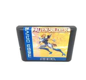 Alien Soldier for 16 bit Game Card Game Cartridge for Sega Mega Drive / Genesis 