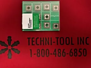 10 Pack SNMG43348 TN8025 WIDIA Negative Lock Pin Turning Insert 2013205 - Picture 1 of 3