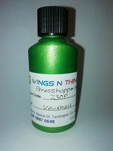 VAUXHALL GRASSHOPPER / LIME GREEN Z30P  TOUCH UP BRUSH CAR PAINT 30ml - Picture 1 of 3