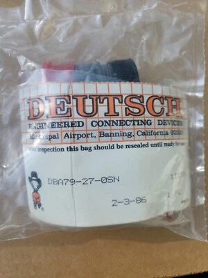 Deutsch Connector DBA79-27-0SN, NSN 5935011694151, NOS. — 第 1/3 张图片