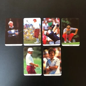 1987 Fax Pax Golf 6 Card Lot Greg Norman Lee Trevino Nick Faldo & More PGA - Picture 1 of 12