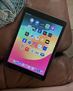 Apple iPad 6ta Generación WiFi Gris espacial 32 GB Desbloqueado Totalmente Funcional Listo para usar - Imagen 1 de 9