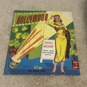 VINTAGE UNCUT HOLLYWOOD PAPER DOLLS LOWE PUBLISHING - Picture 1 of 10