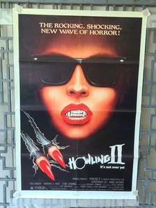 HOWLING 2 Original gefaltet / gerollt 27x41 Filmplakat Horror 1985 1 Blatt - Bild 1 von 10