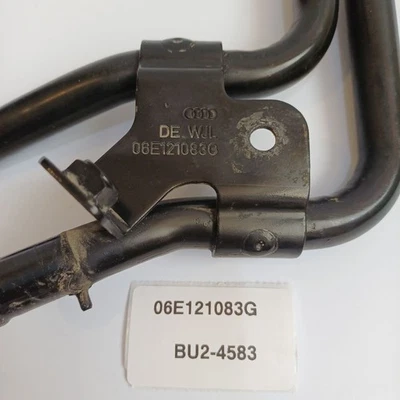 2016-2020 Audi S4 Engine Coolant Pipe Lower 06E121083G - Image 1 of 4